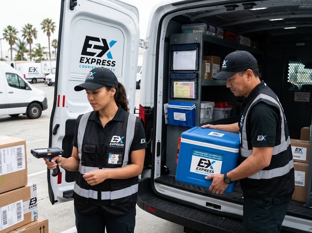 Express Courier Services Background